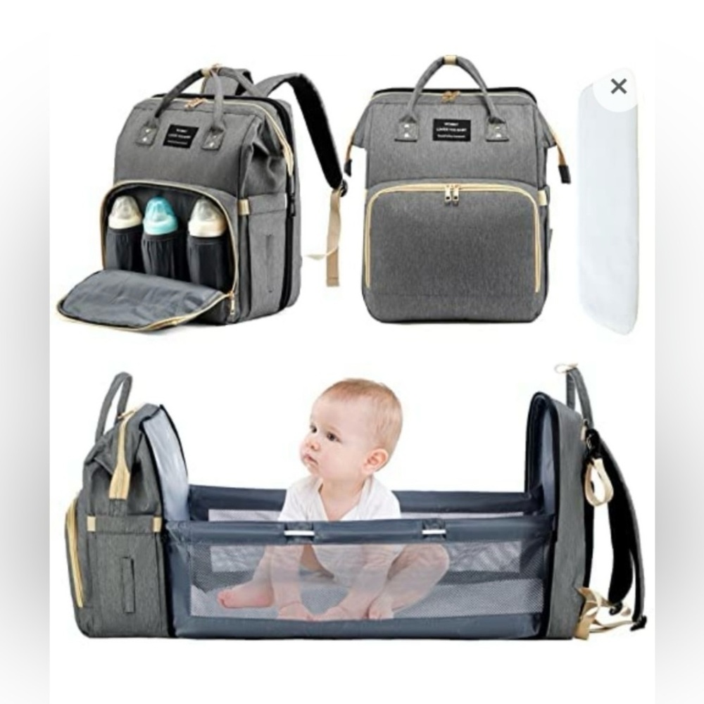 Tiny Orca Multifunctional Diaper Bag